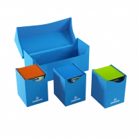 3. Gamegenic: Triple Deck Holder 300+ XL - Potrójne Pudełko na Karty - Blue